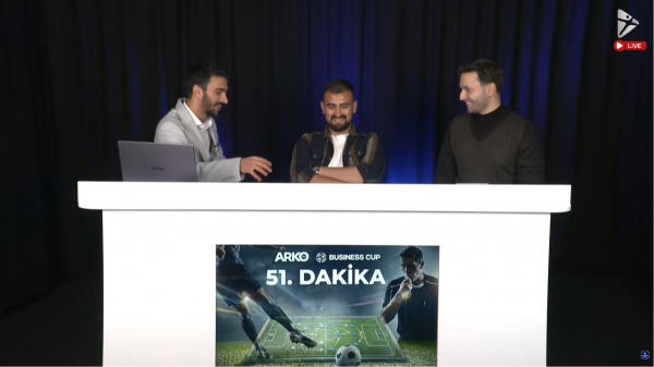 Arko Men Business Cup'ta Çeyrek Final Maçları 51.Dakika Programında Değerlendirildi.