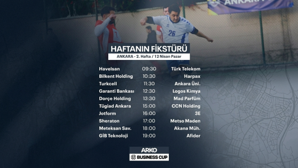 Arko Men Business Cup'ta 2. haftanın fikstürü belli oldu