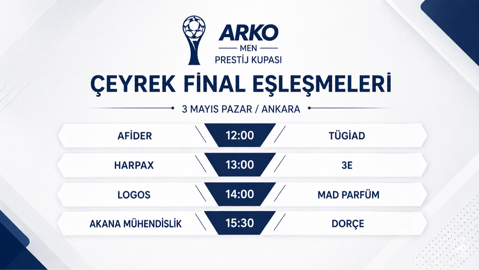 Prestij Kupası'nda Çeyrek Final kuraları çekildi